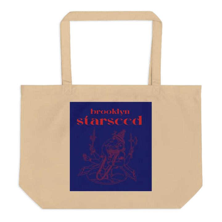 Brooklyn Starseed red ganesh tote bag product image (1)