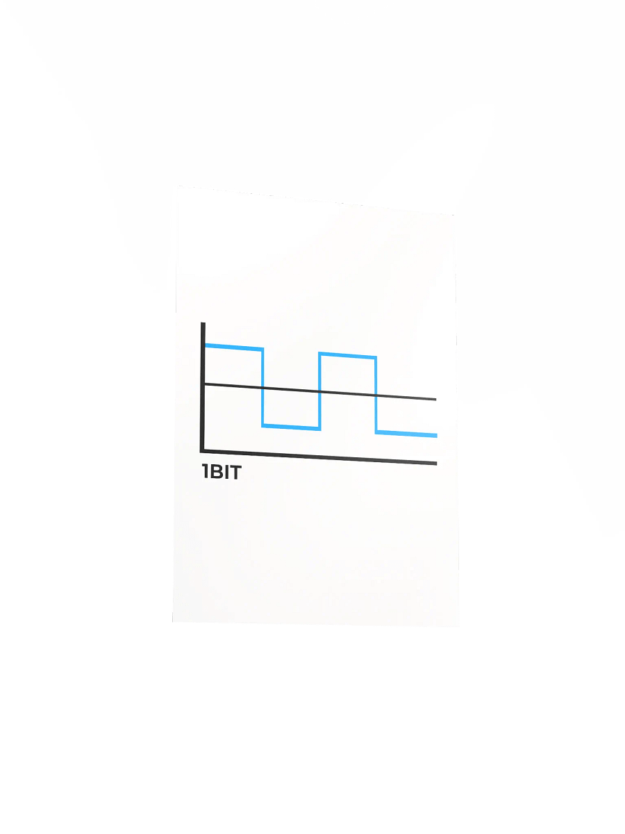 1BIT Graph Matte Poster product image (3)