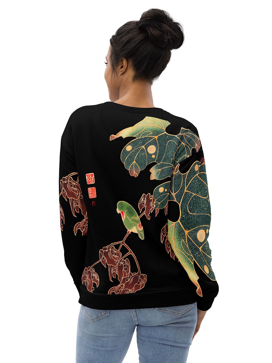 Birds All-Over Print Recycled Unisex Sweatshirt product image (5)