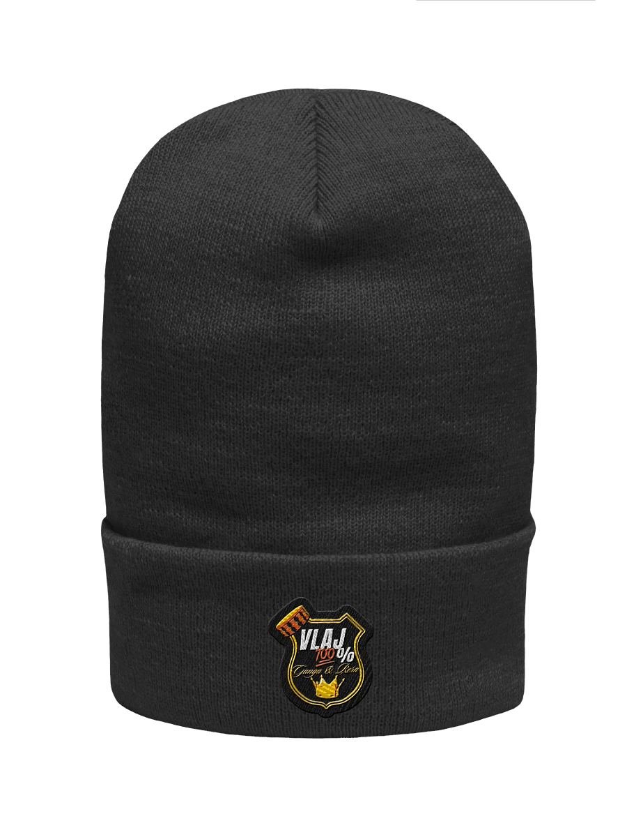 VLAJ 100% Ganga & Rera Emblem Cuffed Beanie product image (1)
