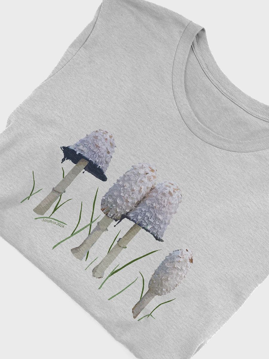 Shaggy Mane Gray t-shirt product image (5)