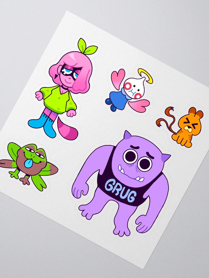 Pinky & Friends Sticker Set product image (2)