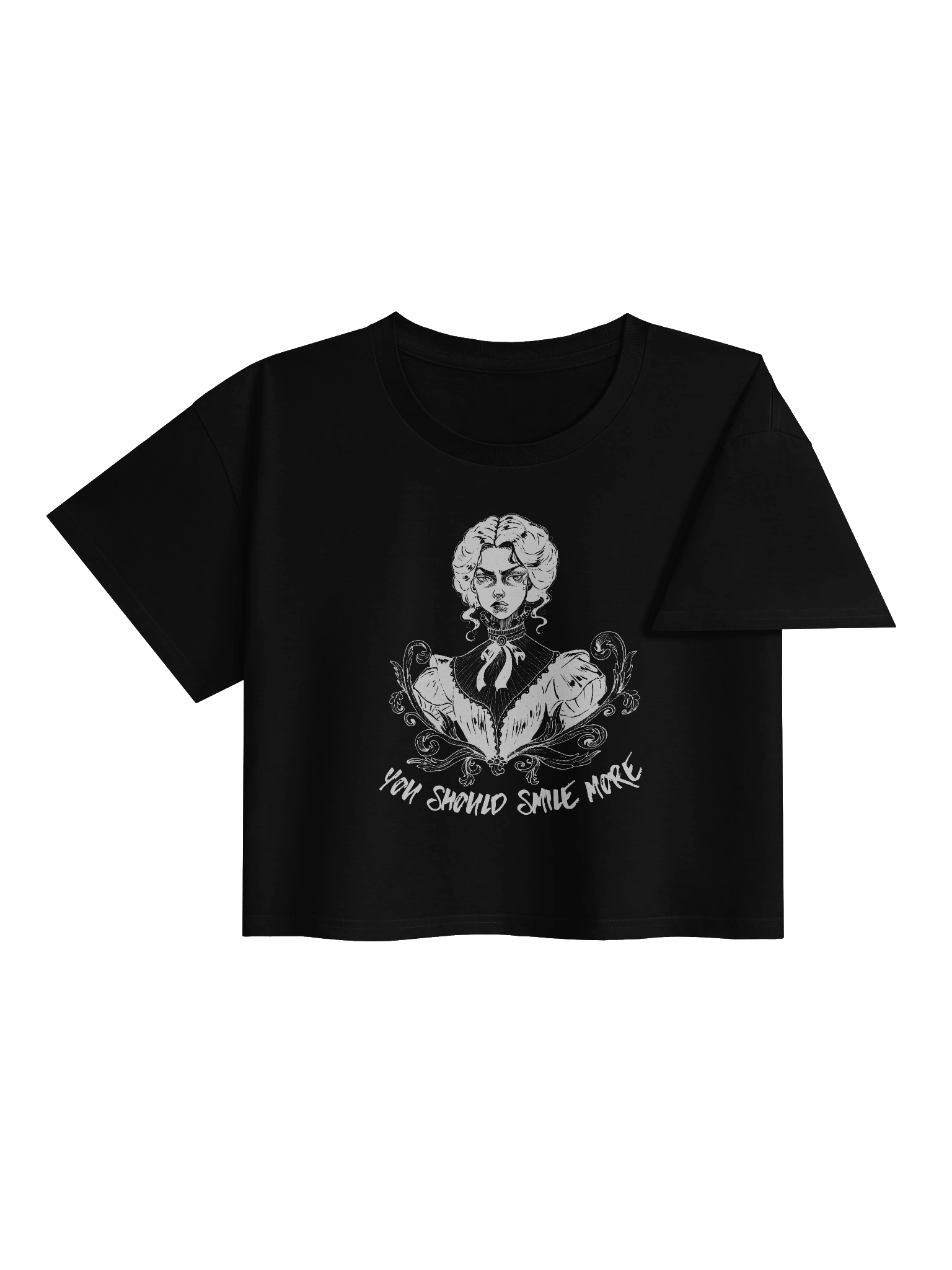 "SMILE MORE" Crop Top (Design #3) product image (3)