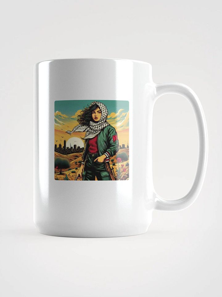 Sunset Warrior Mug | Free palestine product image (1)