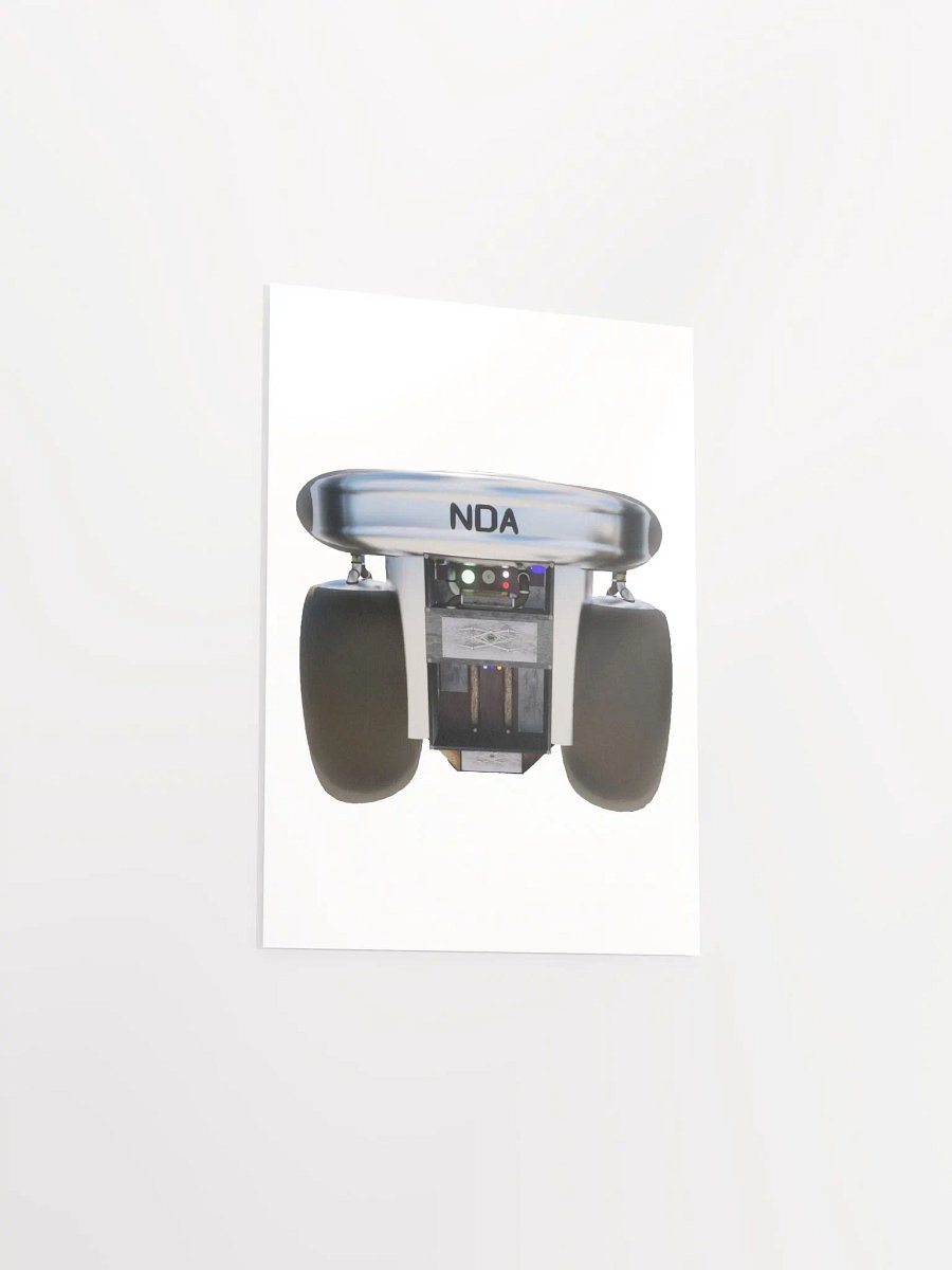 NDA Jetpack White Enhanced Matte Paper Poster (in) product image (3)