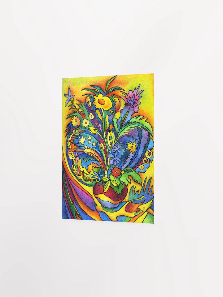 Vibrant Floral Symphony Poster - Bright Bouquet 1 product image (4)