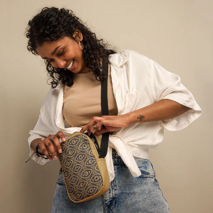 Boho Celestial Eyes Stars & Moons Crossbody Bag product image (1)