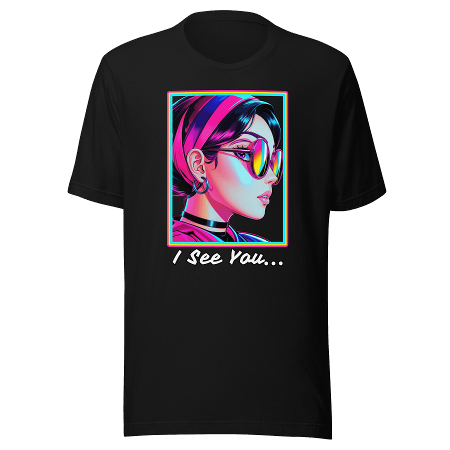 I See You - Side Eye Girl - Bella Canvas 3001 Unisex Staple T-Shirt product image (2)