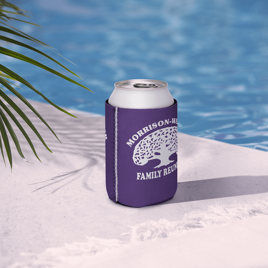 "Morrison-Werner Family Tree" Can Coozie (Purple) product image (6)