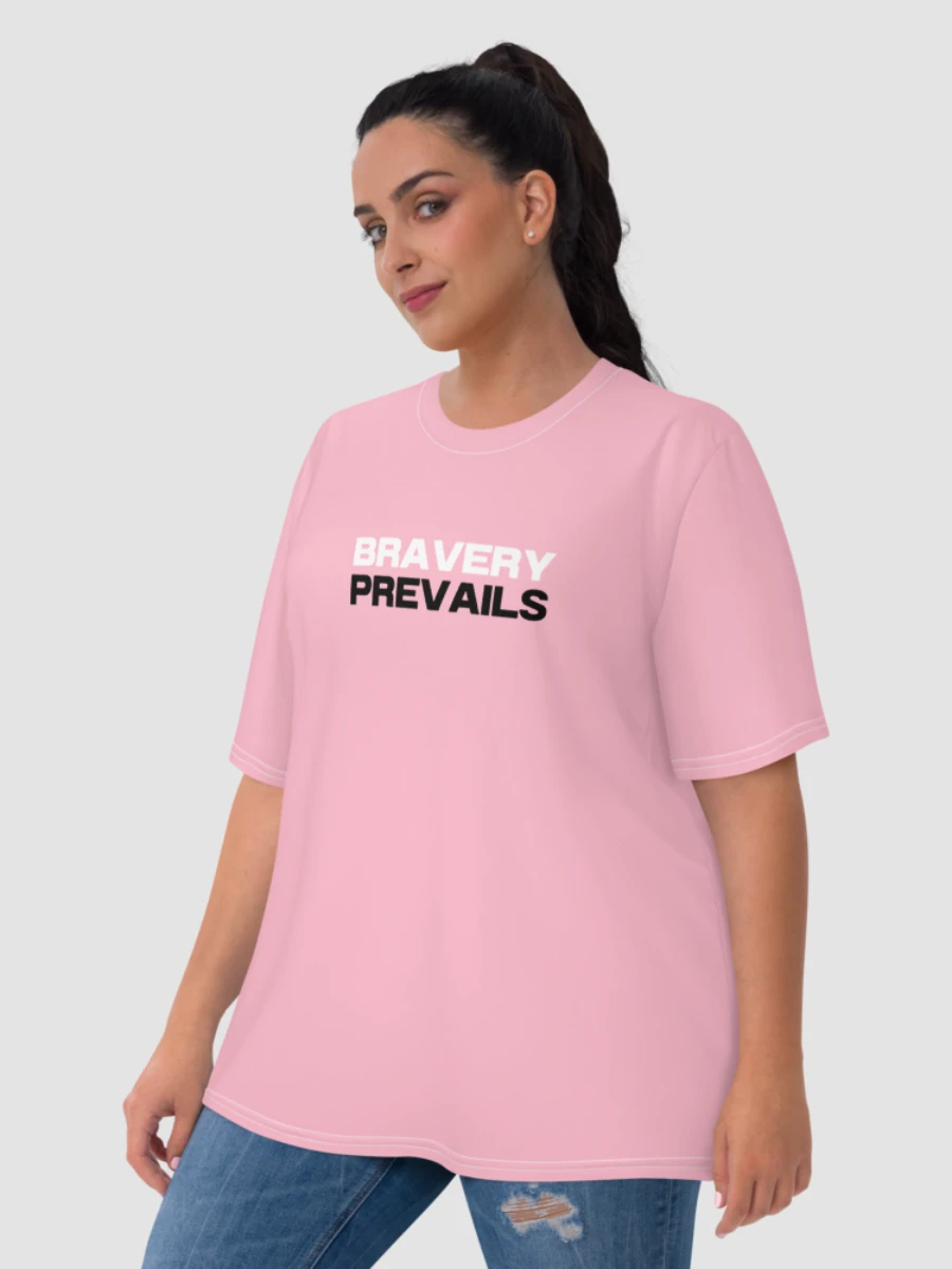 Breast Cancer Awareness: Bravery Prevails T-Shirt - Pink product image (5)