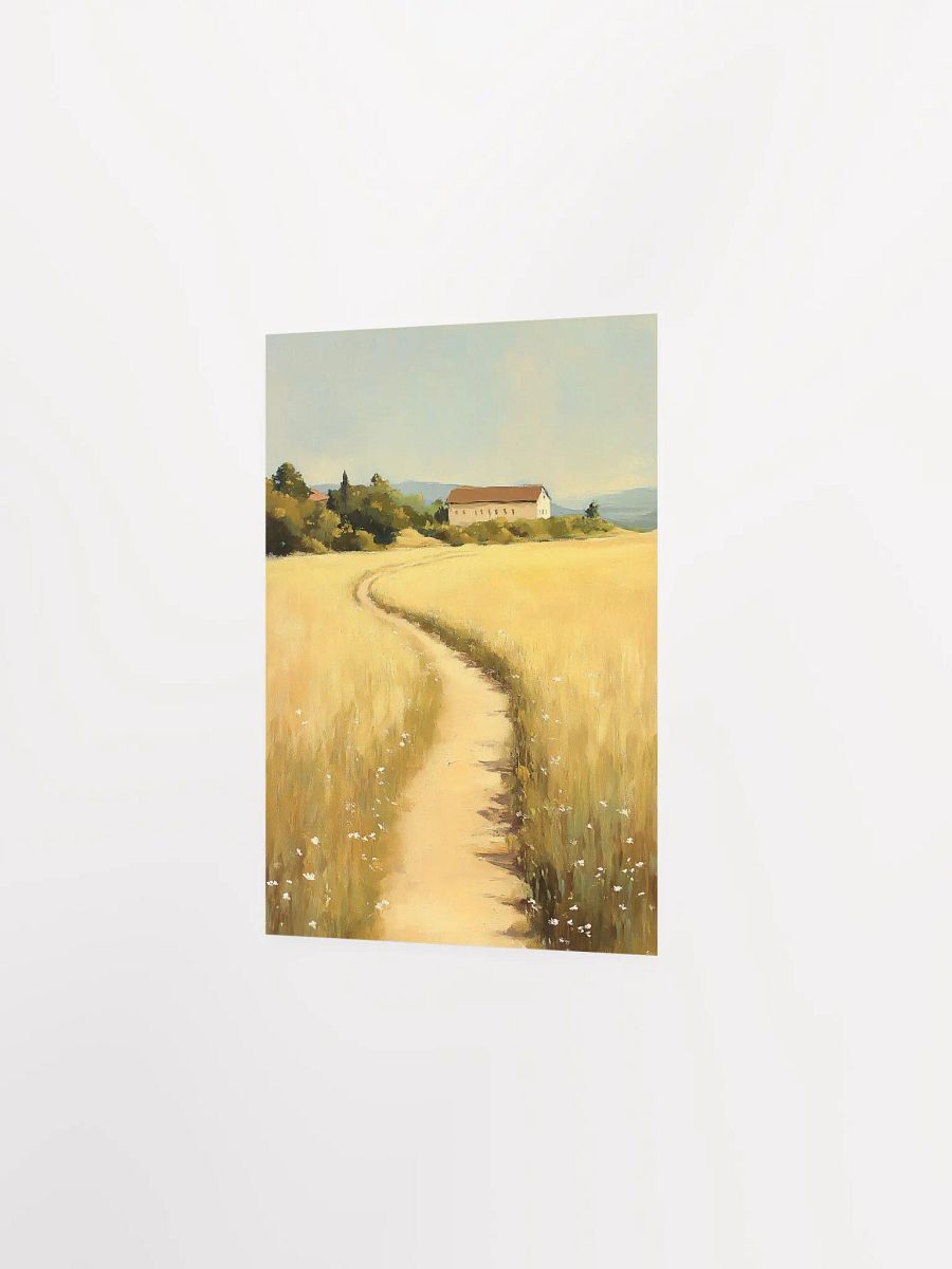 Golden Wheat Fields - Rustic Farmhouse Landscape Art product image (13)