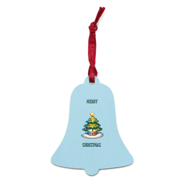 Festive Teddy Bear Ornament product image (7)