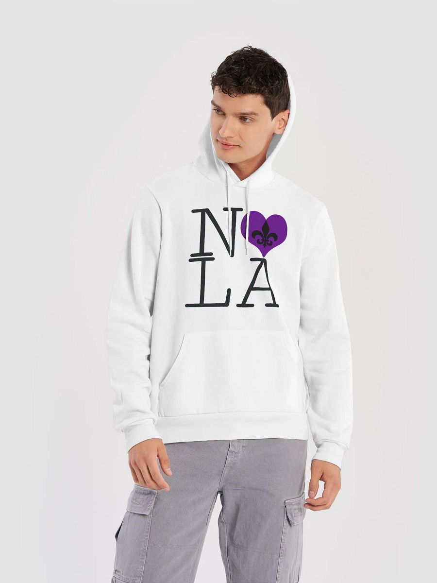 I LOVE NOLA **SUPERSOFT BIGSHOT HOODIE** (PURPLE HEART) product image (41)
