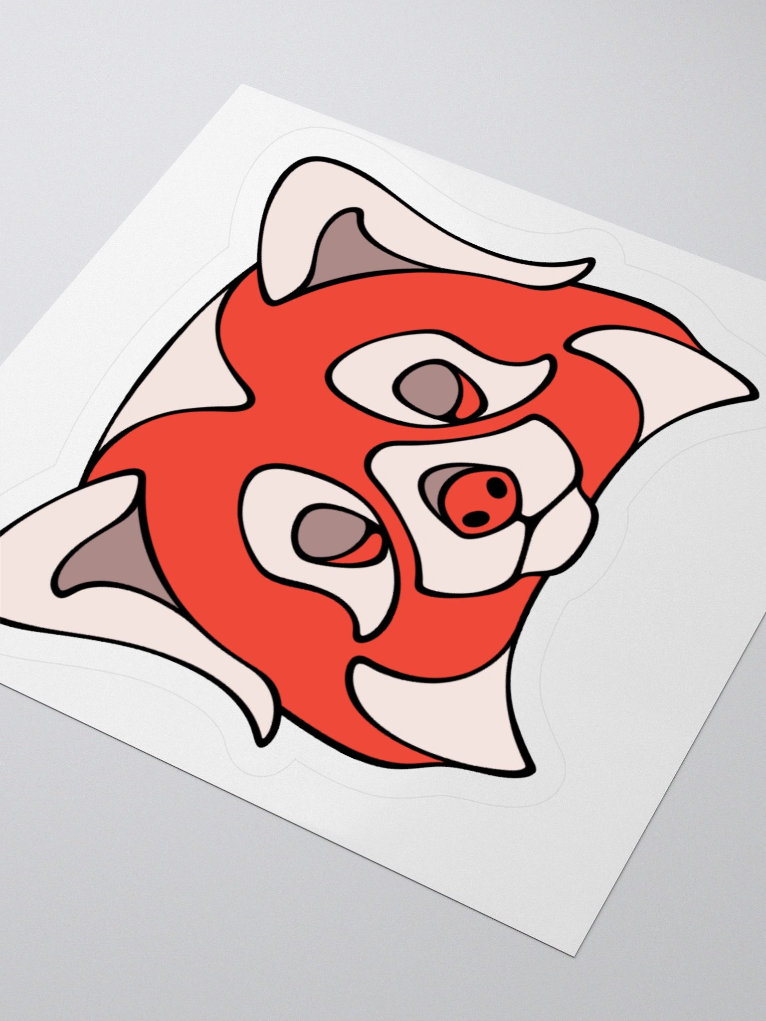 Red Panda - Small/Medium Kiss Cut Sticker product image (3)