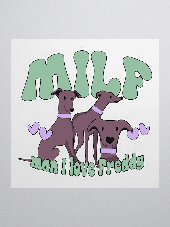 MILF Sticker, Green product image (1)