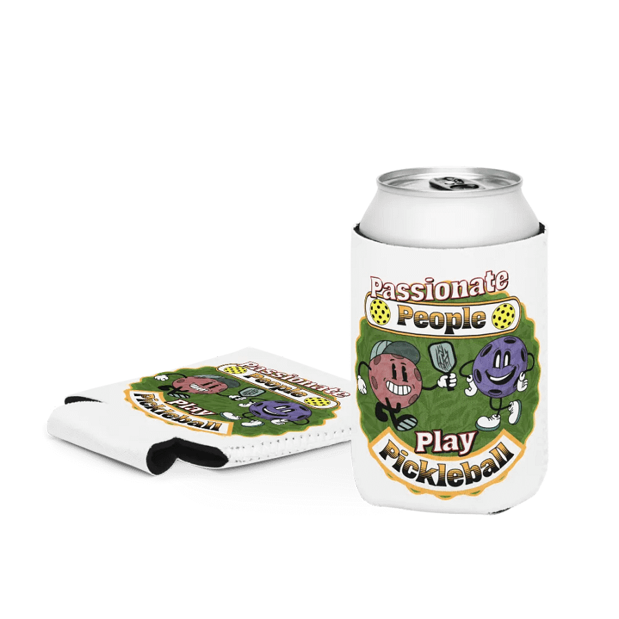 Passionate People Play Pickleball Can Cooler product image (3)