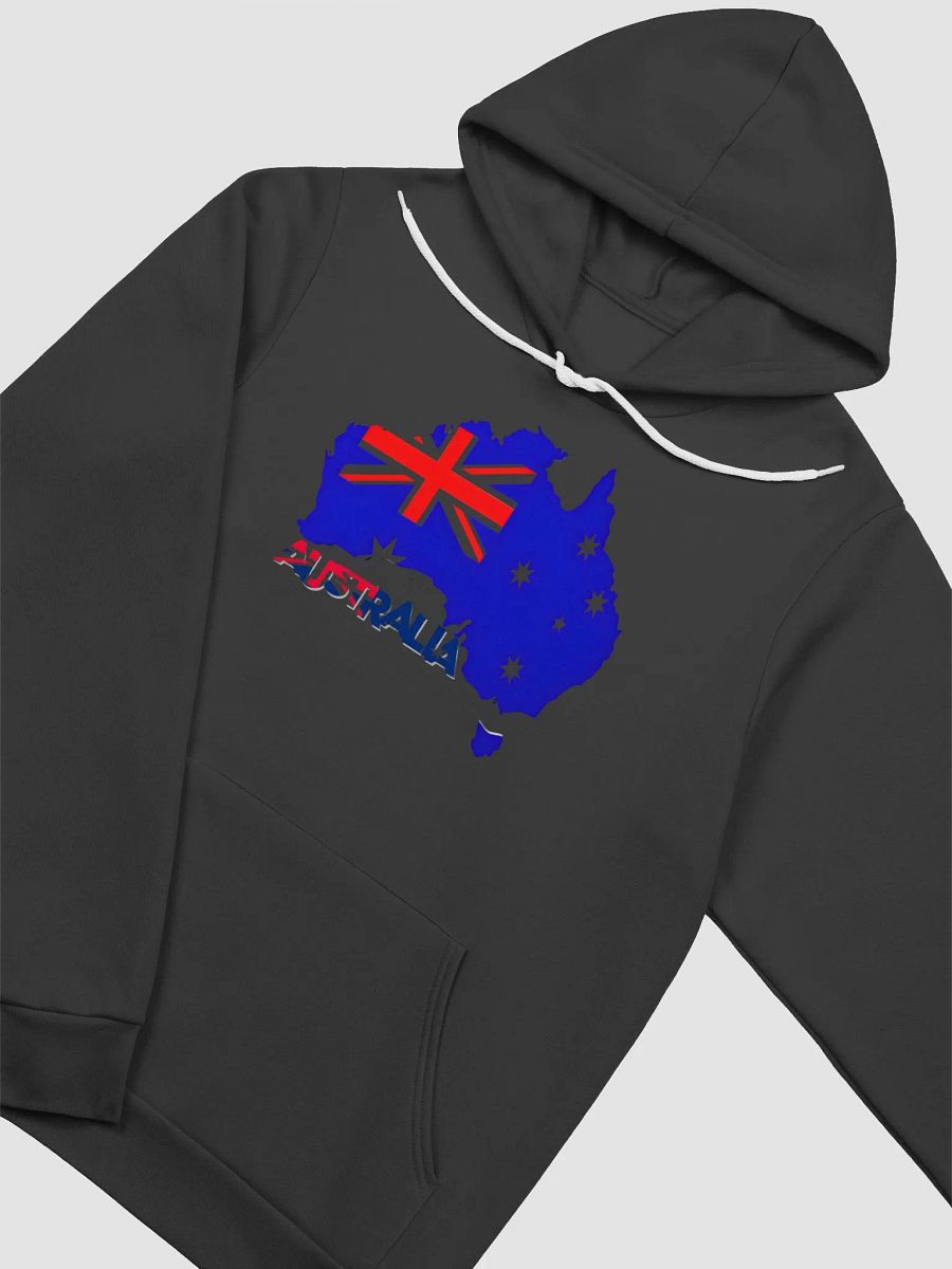 Man Supersoft Hoodie 3D Australia Map product image (3)