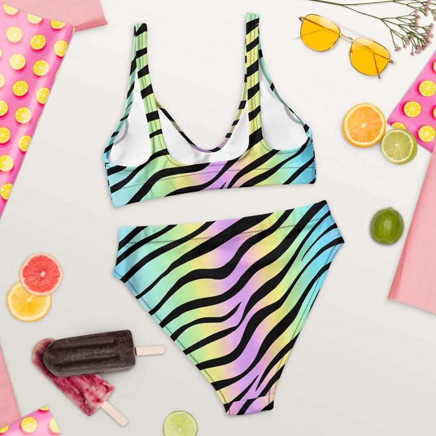 Pink Zebra Bikini product image (7)
