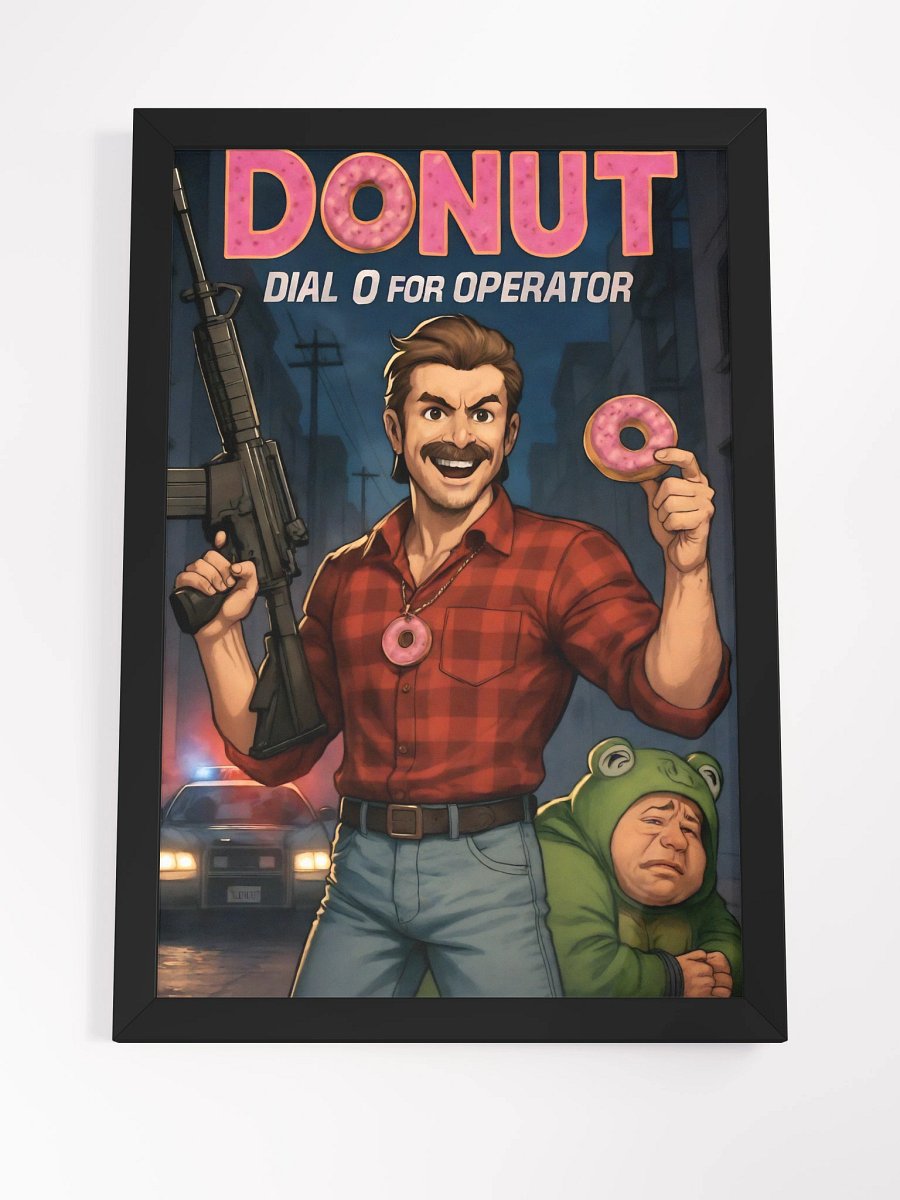 Donut Framed Print product image (4)