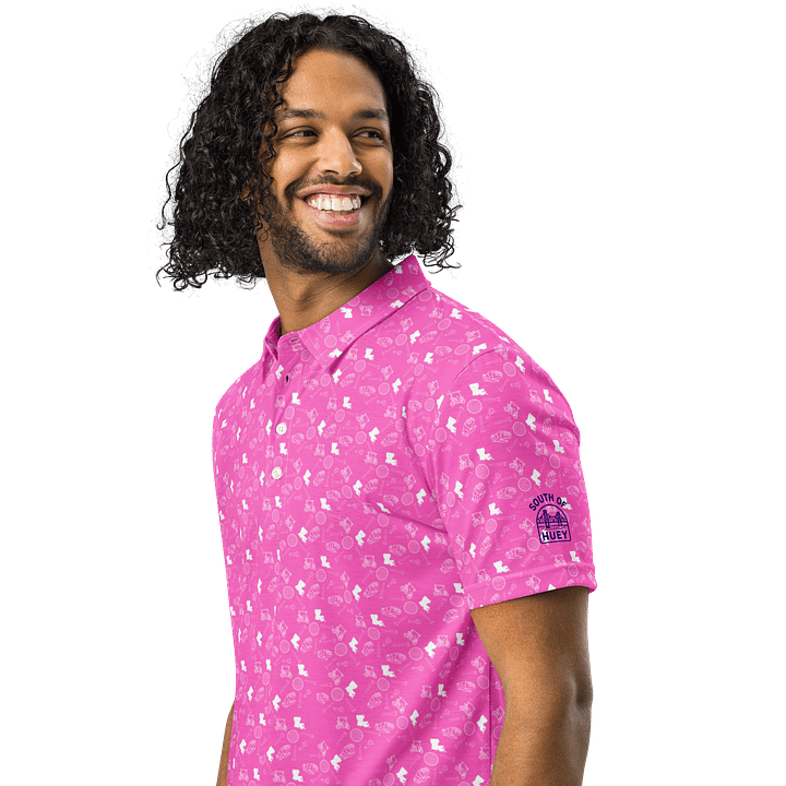 Golf BR Hot Pink Slim Fit Polo product image (2)