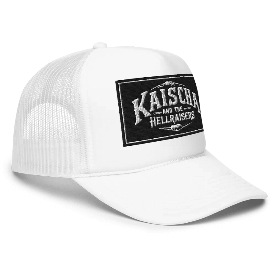 Kaischa and the hellraisers foam trucker hat product image (3)