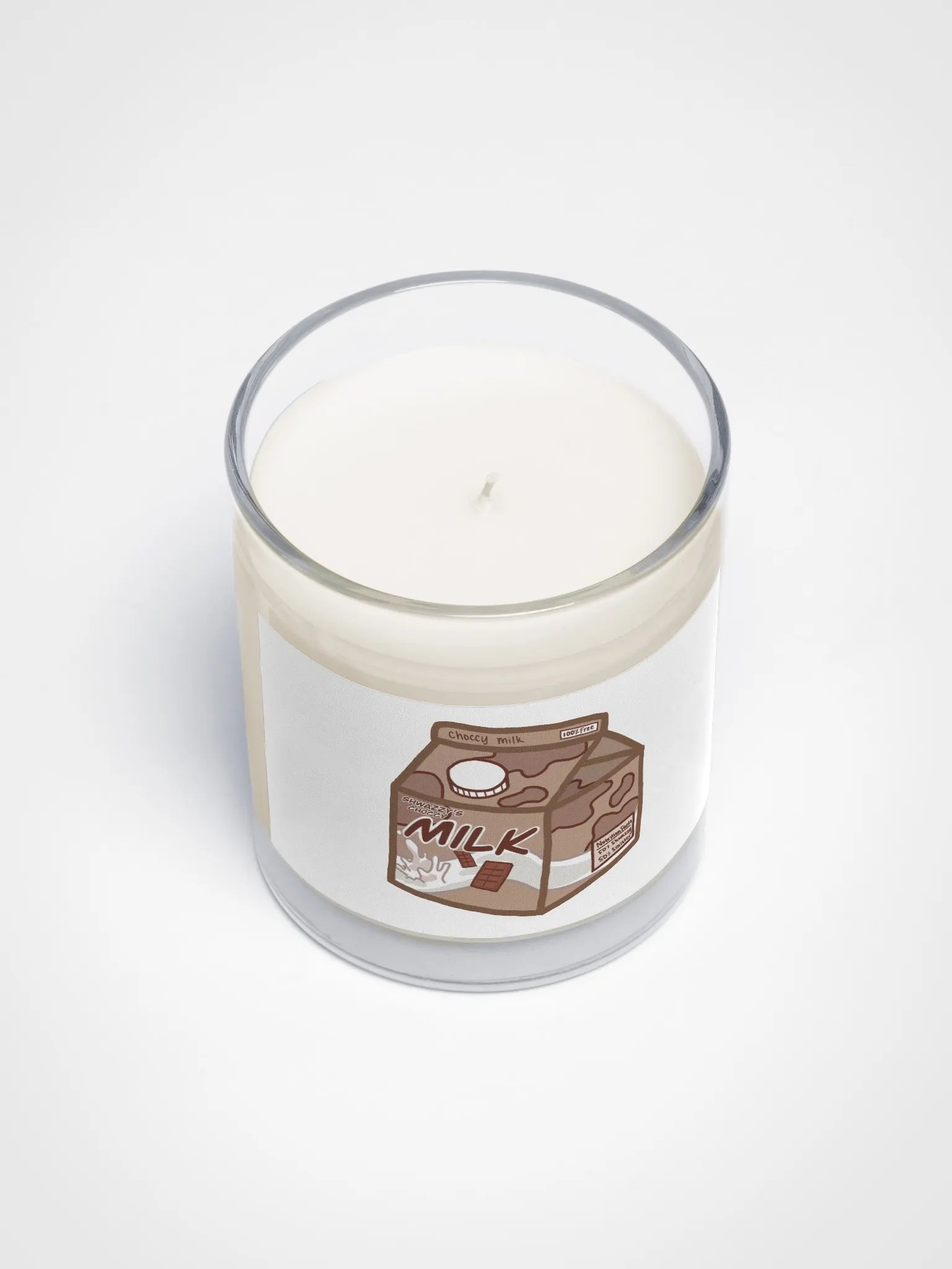 ItzShwazzy's Choccy Milk Candle (unscented soy wax candle) product image (3)