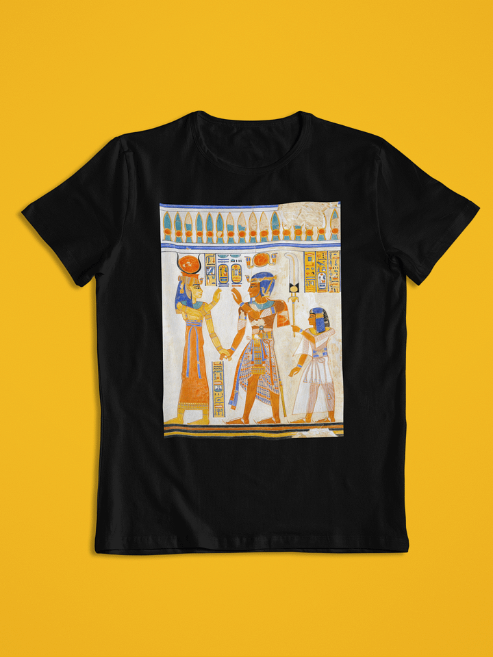 Ramesses III and Prince Amenherkhepeshef Ancient Egypt Art Unisex T-Shirt product image (1)