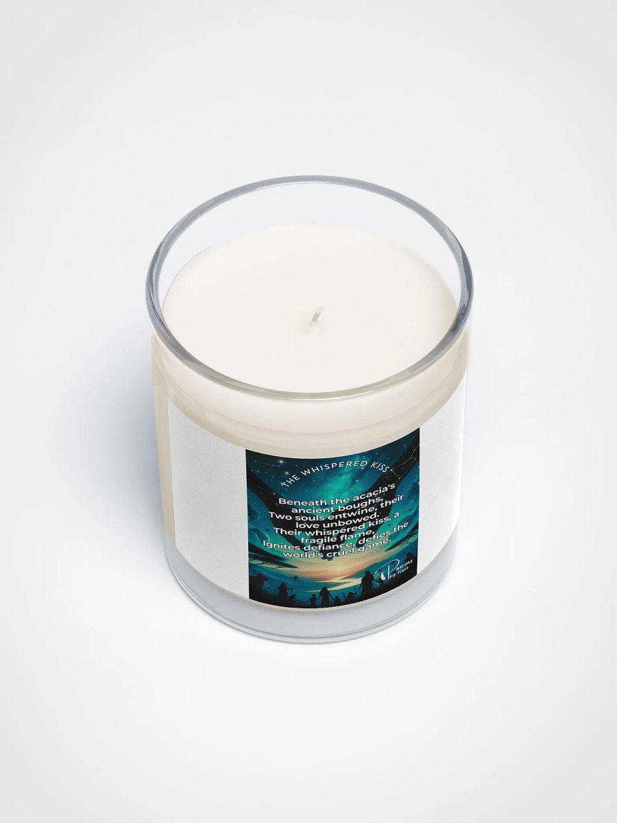 The Whispered Kiss Poetry Candle. Africa Pride 2024. LGBTQ Gay Pride product image (3)