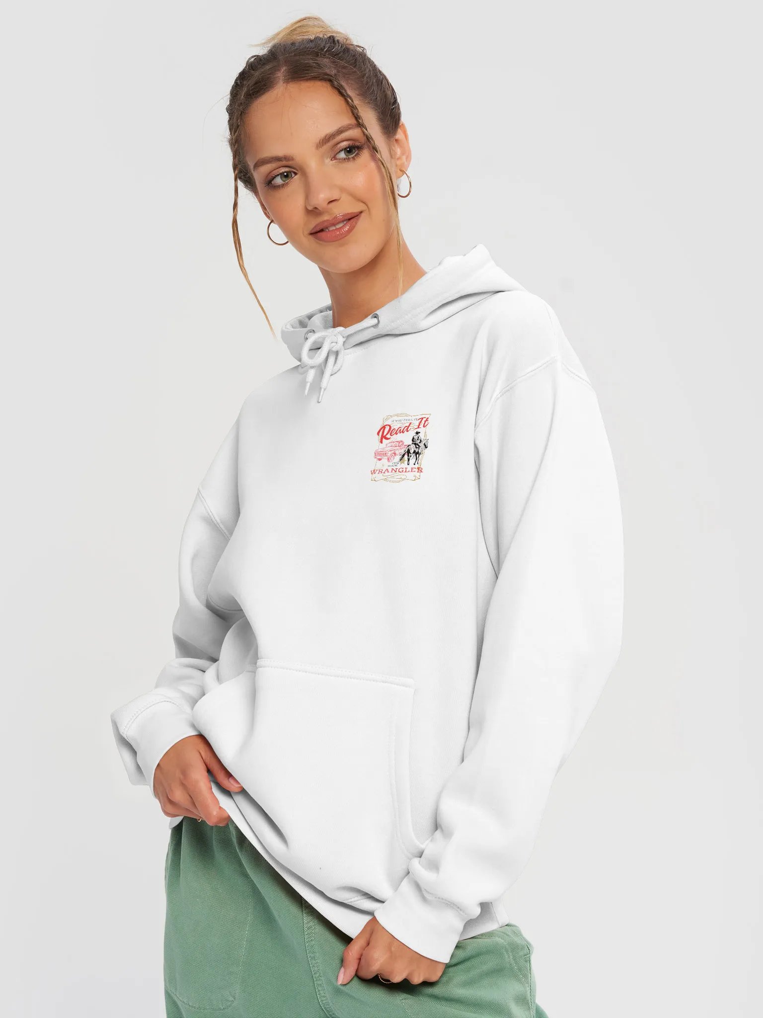 Read It and Wrangler Hoodie product image (1)