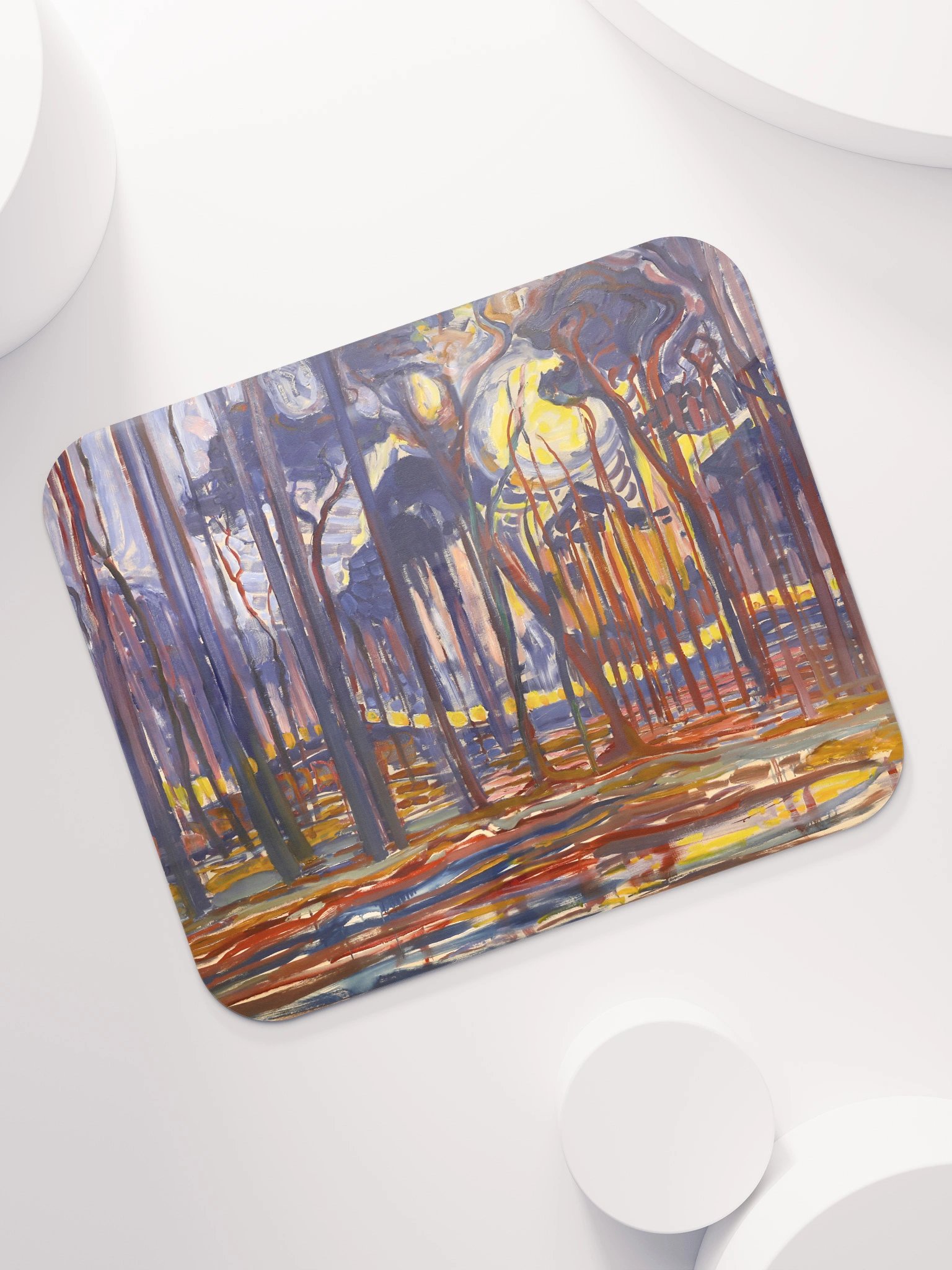 Vivid Forest Dream Mouse Pad product image (7)