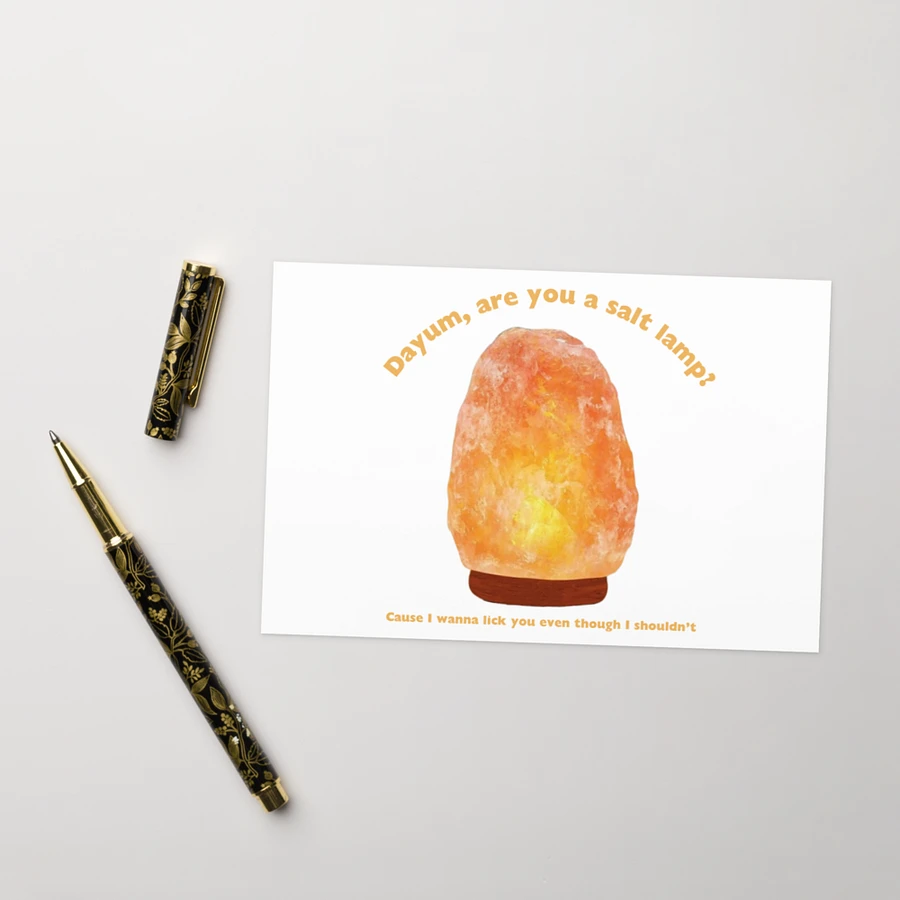 Post card - Are you a salt lamp? product image (8)