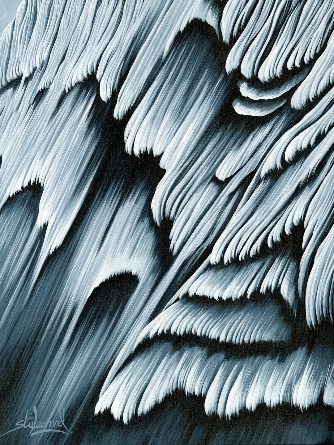 Ethereal Ridge - Original Painting product image (4)