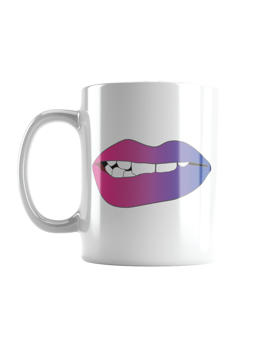 Bisexual Pride Gradient Biting Lips Mug product image (6)