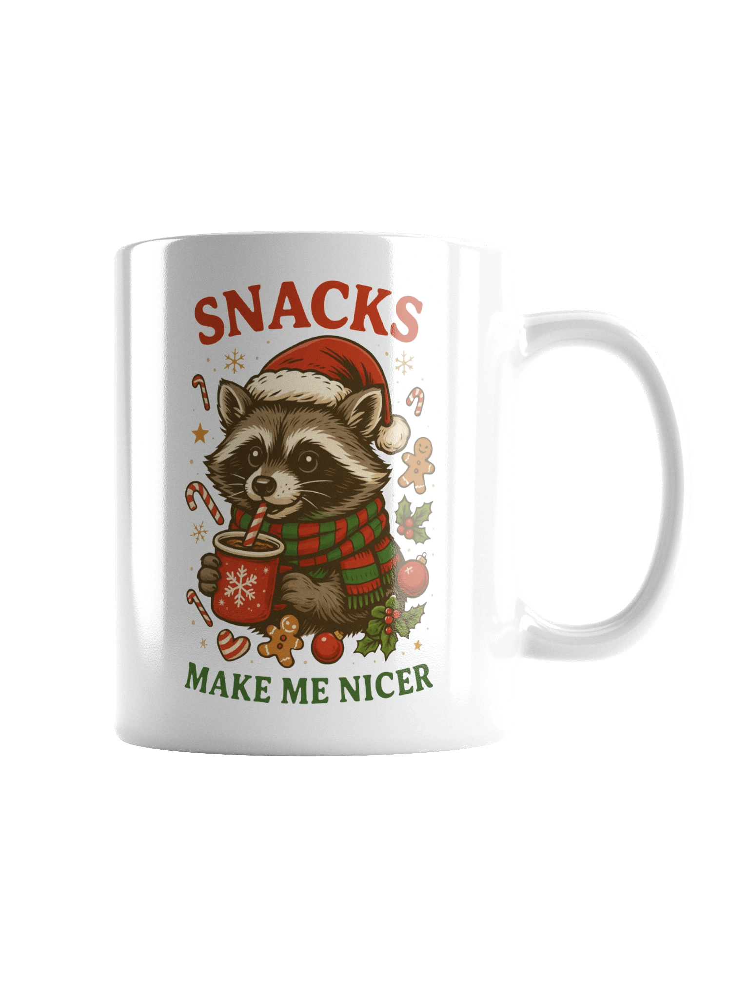 Cocoa Raccoon Holiday Mug product image (6)