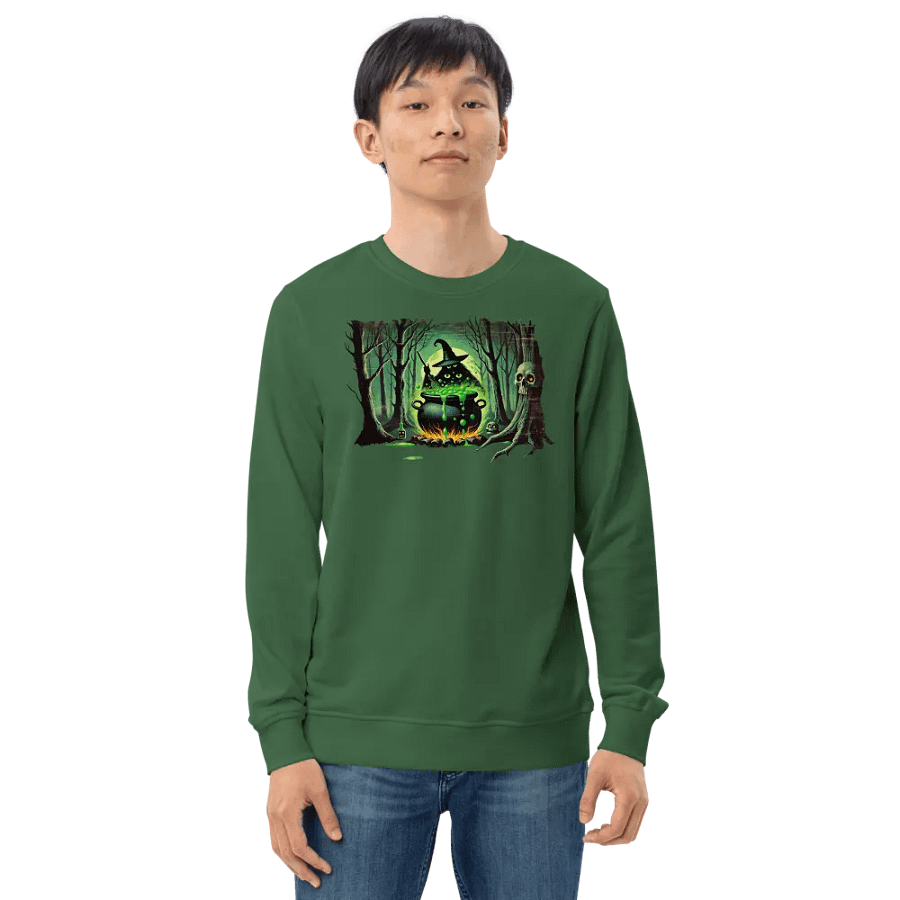Cauldron Monster Unisex Organic Sweatshirt product image (21)