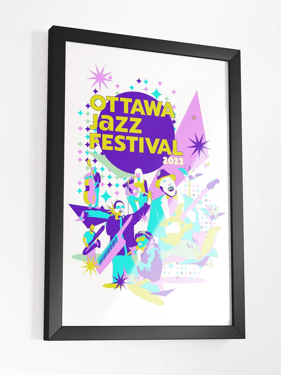 Ottawa Jazz Festival 2023 Framed Logo Art Print product image (3)