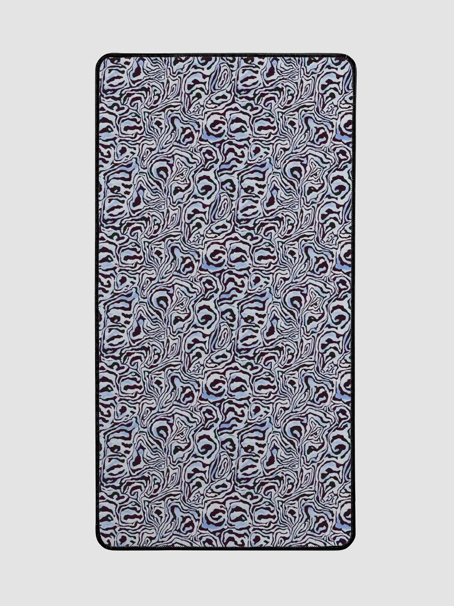 Blue Black Snake Pattern Desk Mat product image (2)