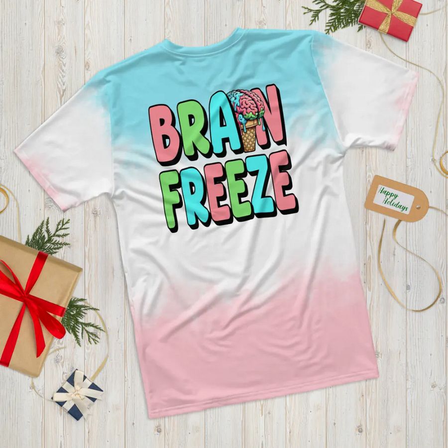 Brain Freeze Men's Crew Neck T-Shirt product image (11)