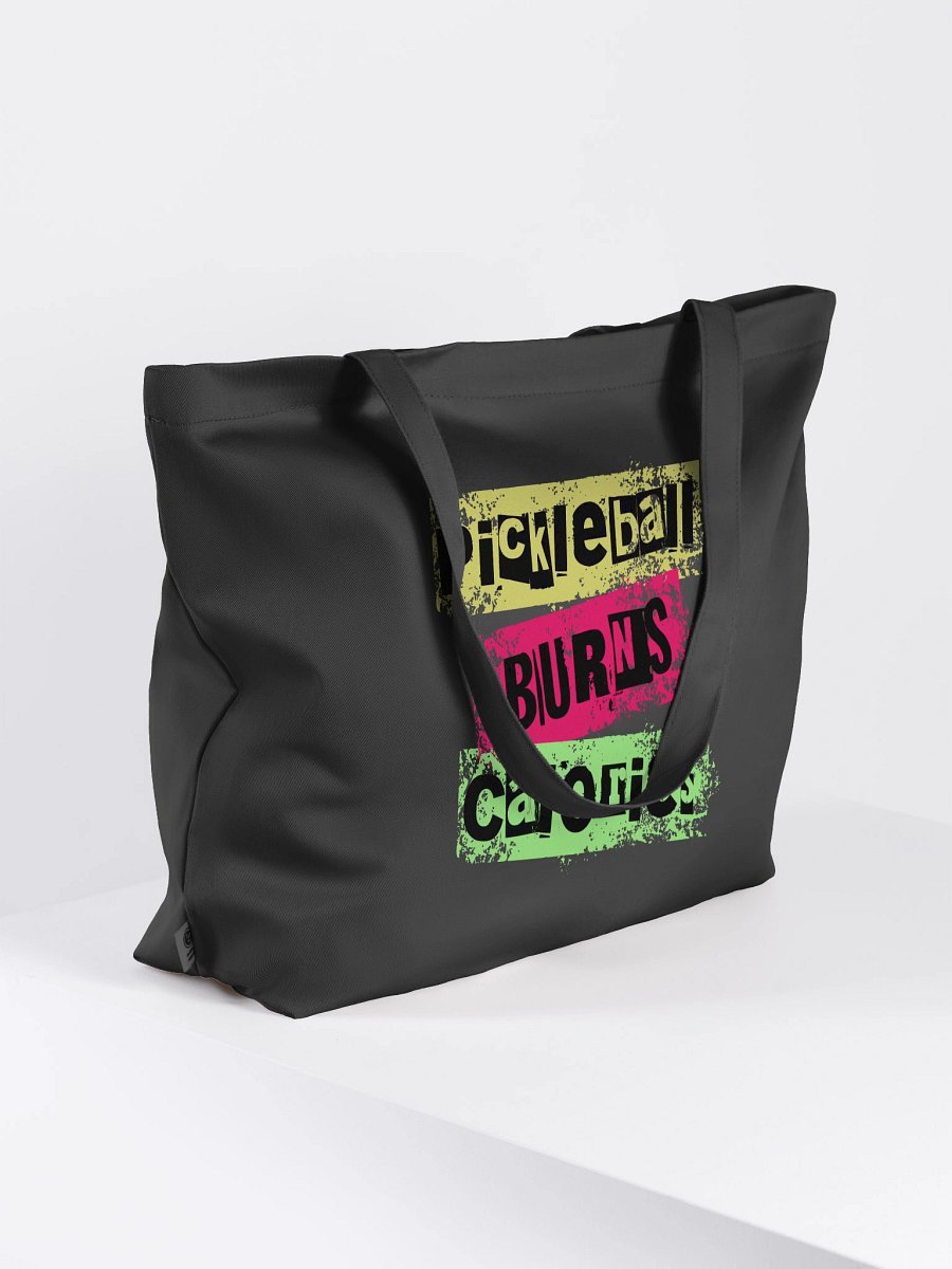 Pickleball Burns Calories Tote Bag product image (1)