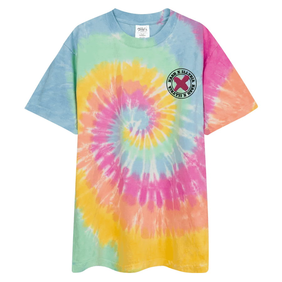 Vibrant Vibes Tie-Dye Tee product image (4)