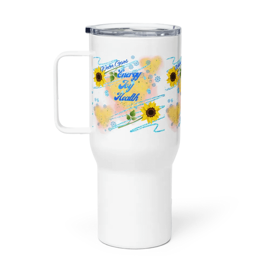 Joyful water Energy Stainless Steel Travel Mug for busy moms friends ladies product image (1)