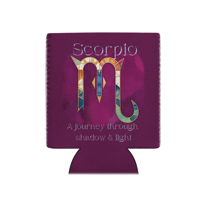 Purple Scorpio Can Coozie product image (3)
