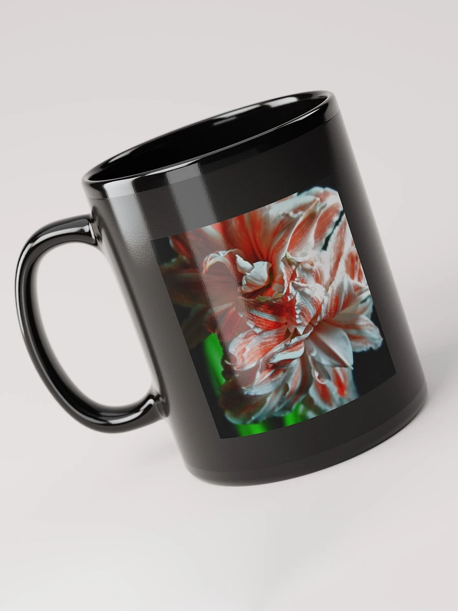 Amaryllis Portrait Black Coffee Mug product image (5)