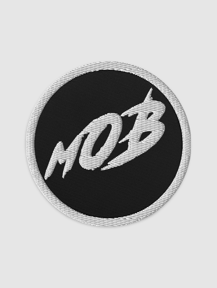 mOB embroidered patch product image (1)