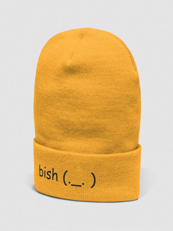 bish (._. ) Yupoong Cuffed Beanie (Bright) product image (5)