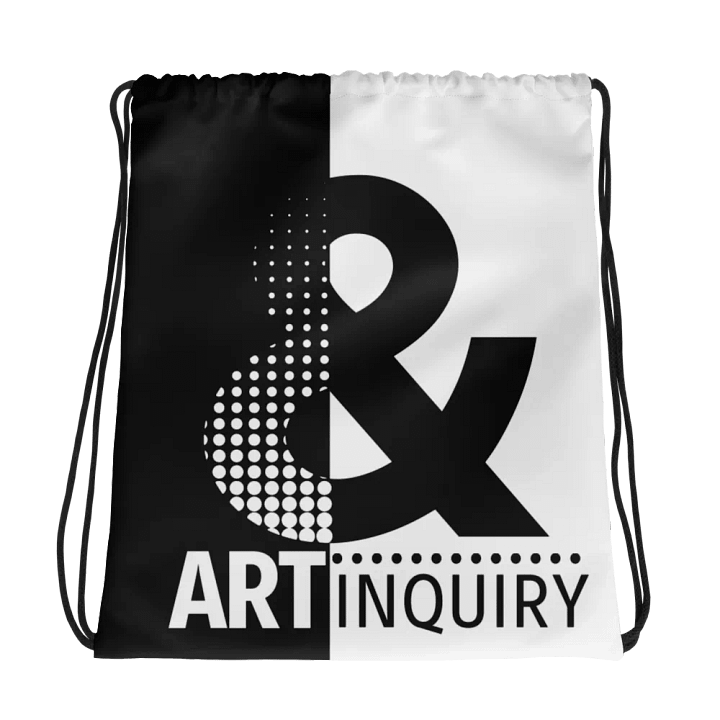 Art & Inquiry Drawstring Bag product image (1)
