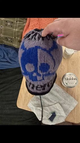 I've been working on the new skull look. Without the lettering, it is great.