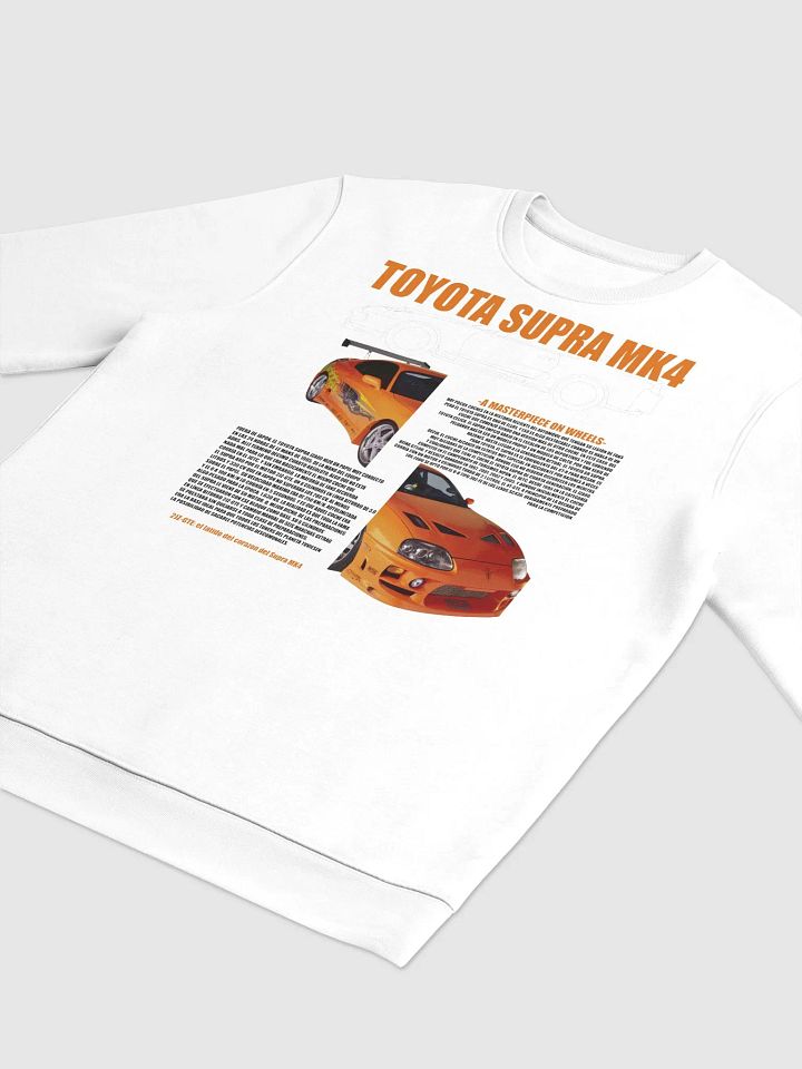 Toyota Supra MK4 Sweatshirt – Iconic JDM Car Design product image (2)
