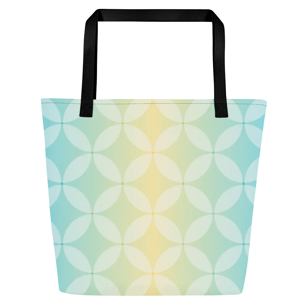 Harmony Circle Polyester Tote Bag product image (2)