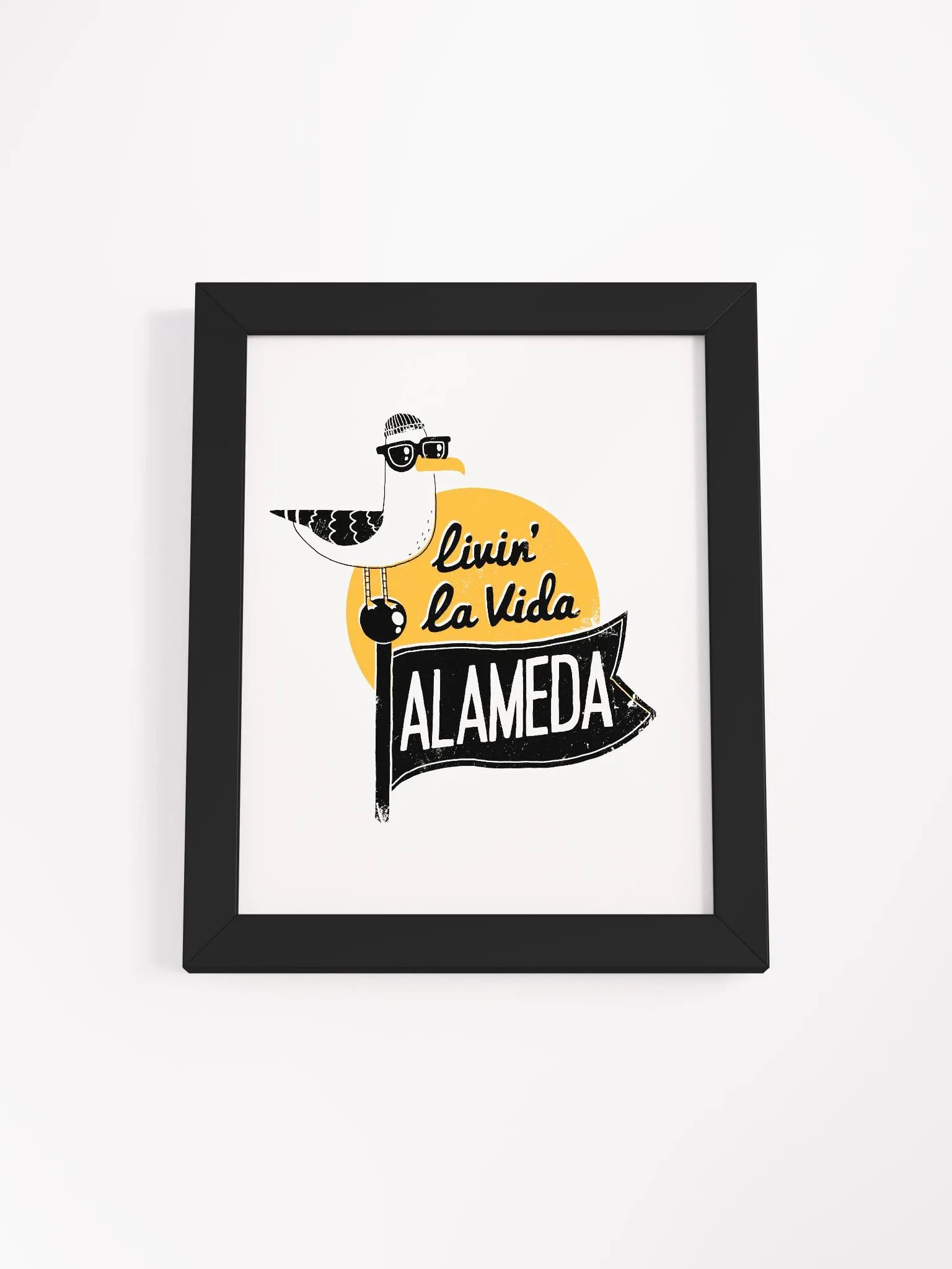 Al A. Meda Framed Print product image (1)